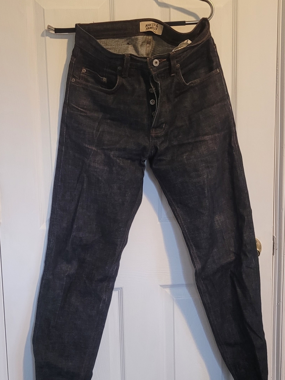 Red Gradient Core Selvedge Easy Guy, Naked & Famous